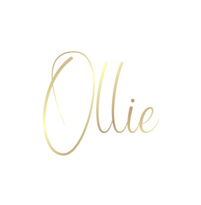 Chique unisex geboortekaartje met goudfolie