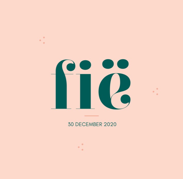 Hip kleurrijk geboortekaartje voor meisje