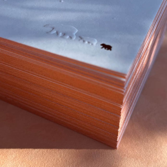 Kleur op snede 1 kleur ( + 1 werkdag )