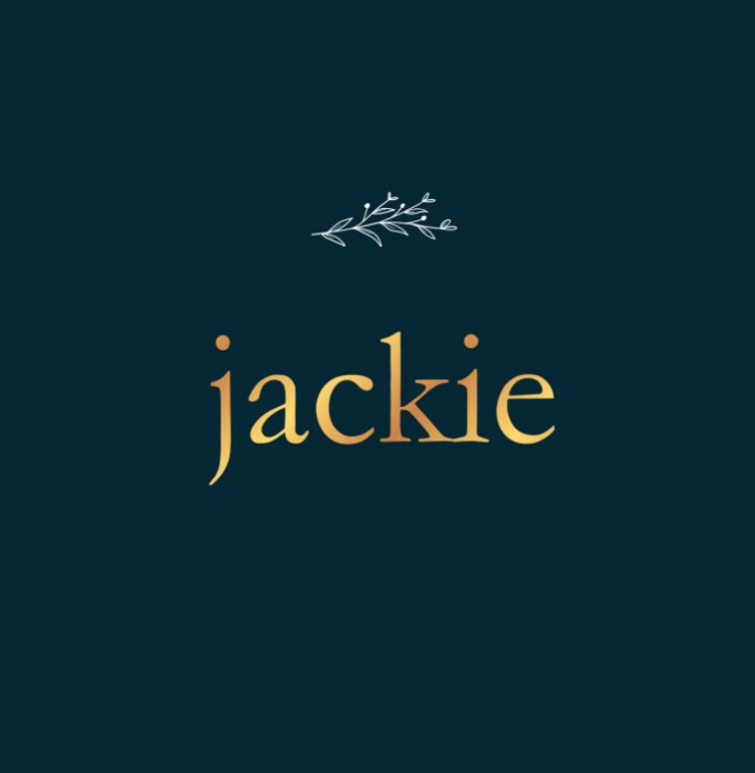 Petrolkleurig geboortekaartje, strak met takje en goudfolie