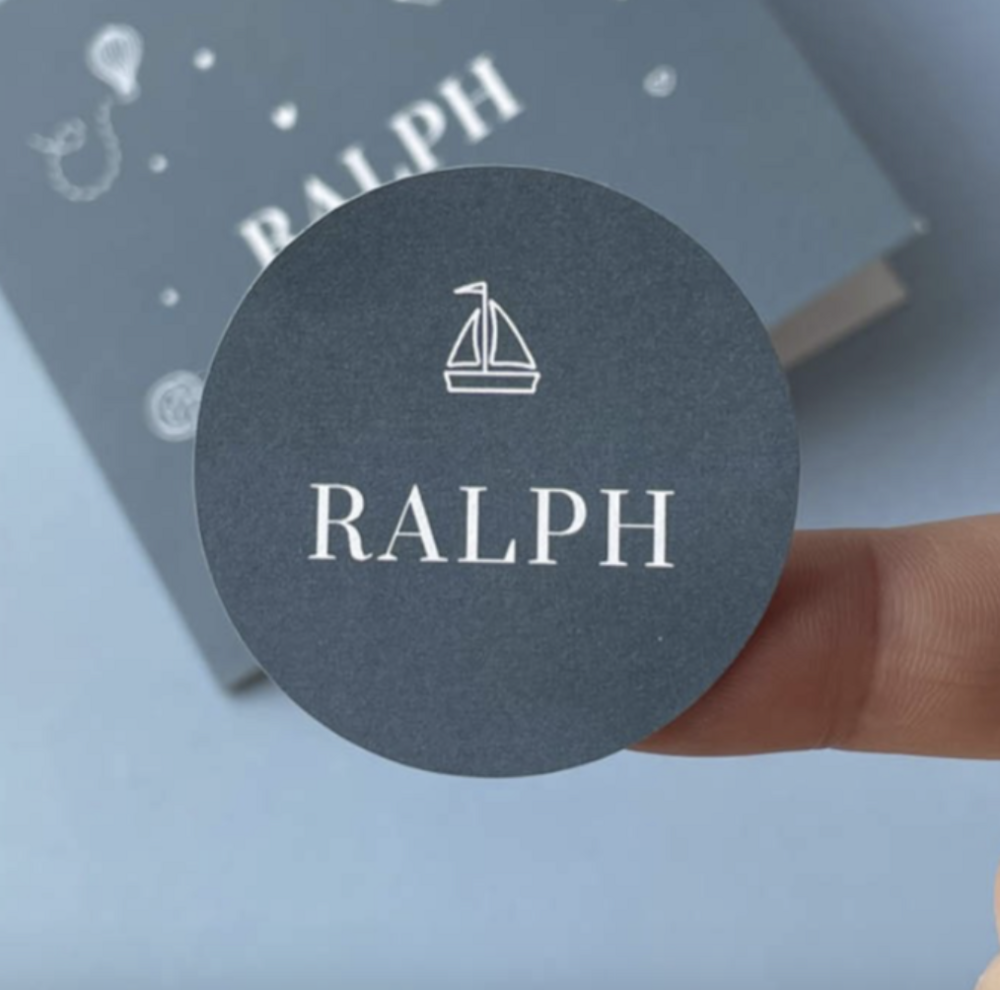 Sticker rond 4 cm zelf maken - vel van 24