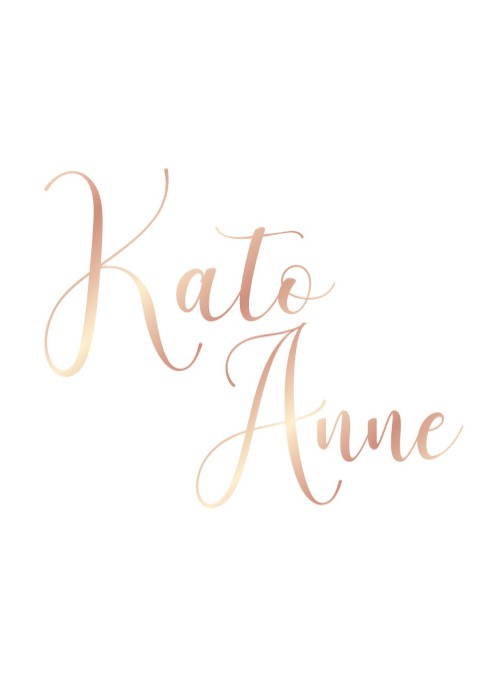 Sereen wit geboortekaartje met roségoud folie naam