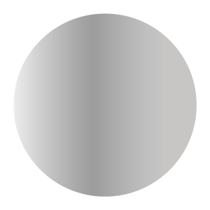 Sluitsticker glanzend zilver