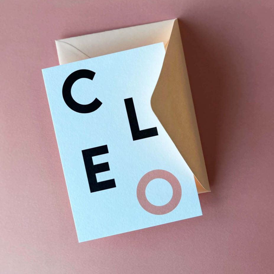 Multiloft 480gr + print | Origineel kaartje Elmer